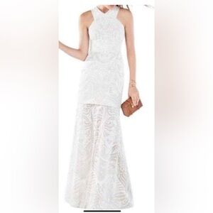 NWT BCBG Everlie White Lace Dress size 2